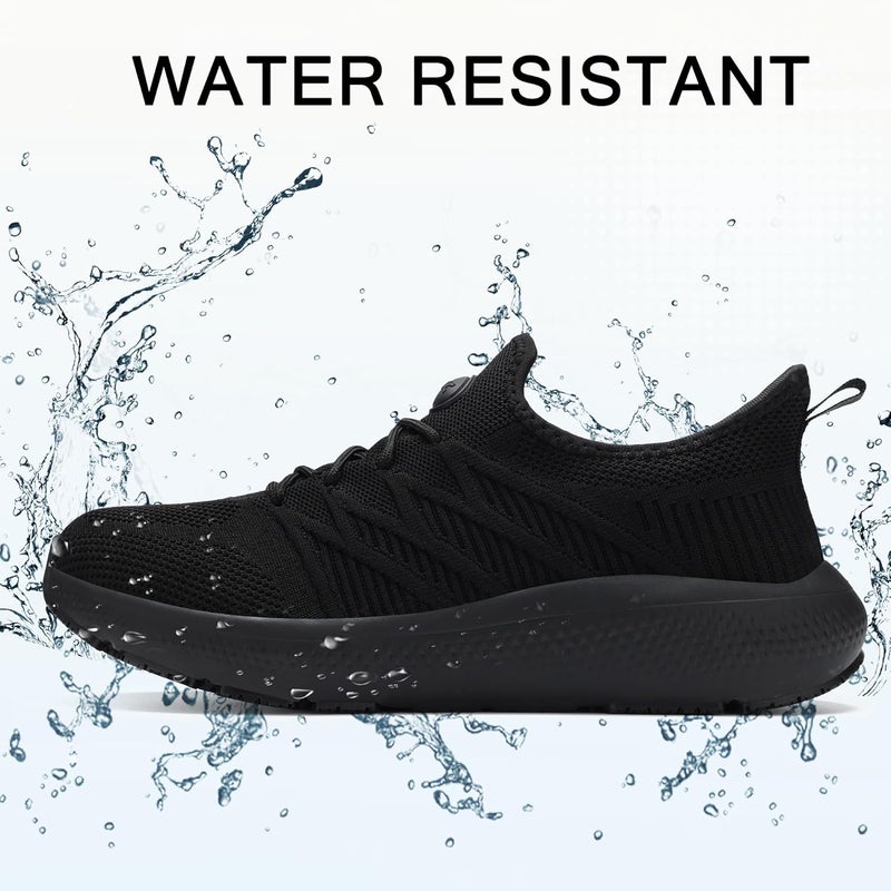 OXOMOCA Store Non Slip Work Shoes for Women Slip Resistant Work Shoes for Womens Slip On Waterproof Sneakers Water Resistant Zapatos Trabajo Kitchen Chef Shoe Food Service - Image 3
